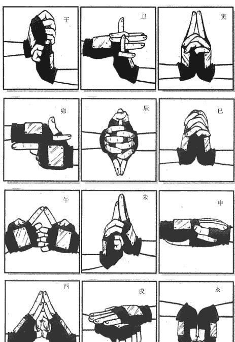 火影忍者结印手势视频,揭秘忍者秘术的神秘符号